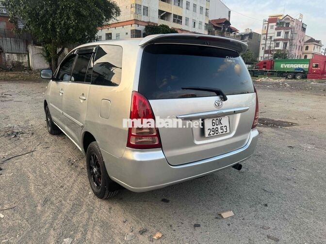 Toyota Innova J 2007 Số sàn Bạc