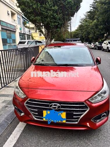 Hyundai Accent 2020 Số sàn Đỏ Ghế da