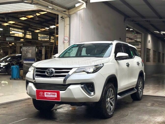 Toyota Fortuner 2.8G AT 4x4 2018 Trắng ngọc trai