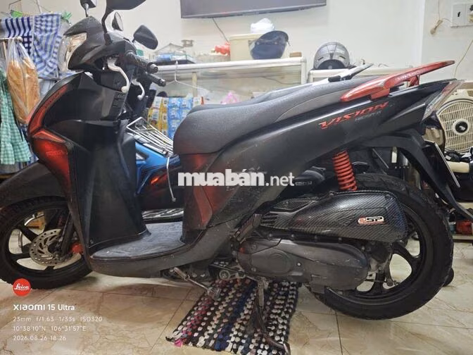 Honda Vision 2019 Đen nhám Smartkey 70.000 km