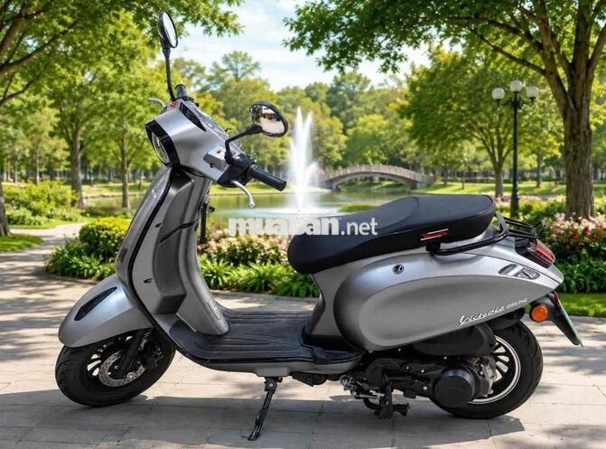 vespa Victoria 50CC 2025 Xám 98% mới