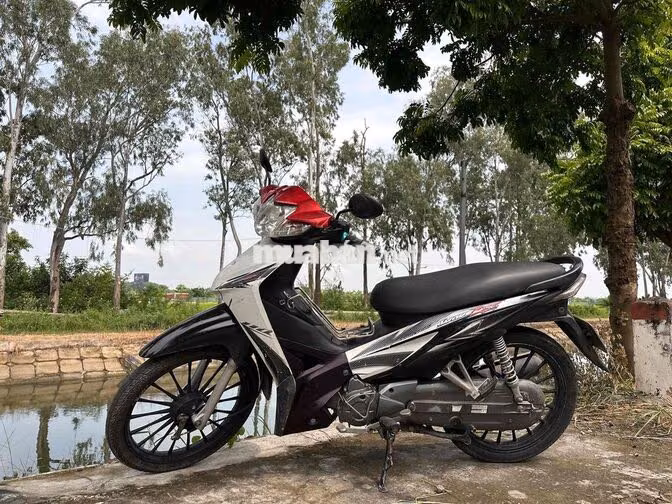 Honda Wave S 2014 Trắng-Nâu-Xám