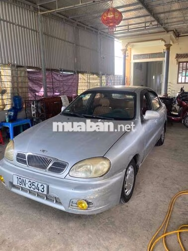 Daewoo Lanos 2004 Bạc 5 chỗ