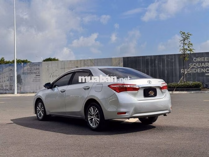 Toyota Altis 1.8 G 2015 Bạc 12000 km