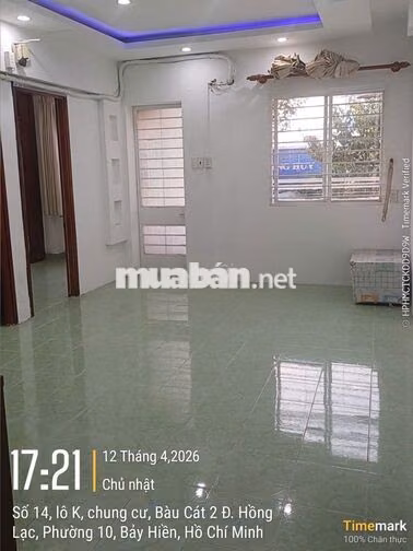 Căn hộ chung cư Bàu Cát II, 55m2, 2,4 tỷ Tân Bình, TP. HCM