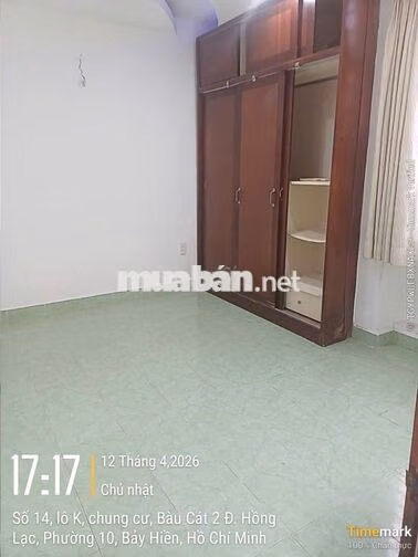 Căn hộ chung cư Bàu Cát II, 55m2, 2,4 tỷ Tân Bình, TP. HCM