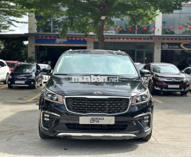 Kia Grand Sedona 7 chỗ Tự động, Đen 2020 full dầu