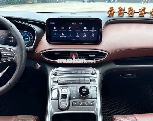 SantaFe 2021 full xăng có Radar hỗ trợ trả góp