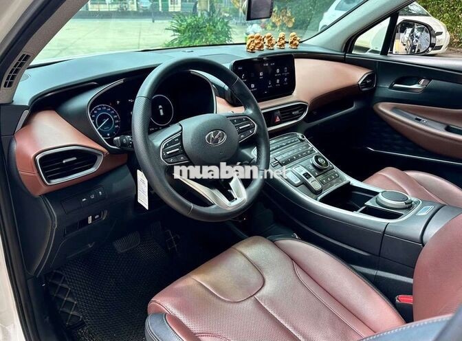 SantaFe 2021 full xăng có Radar hỗ trợ trả góp