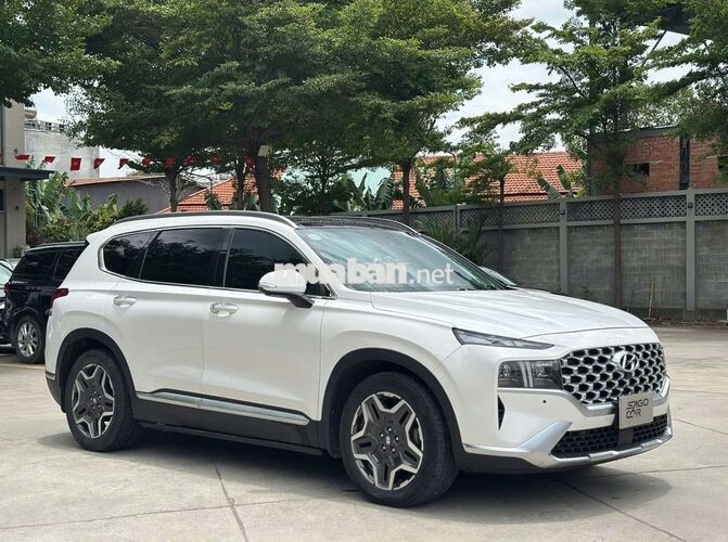 SantaFe 2021 full xăng có Radar hỗ trợ trả góp