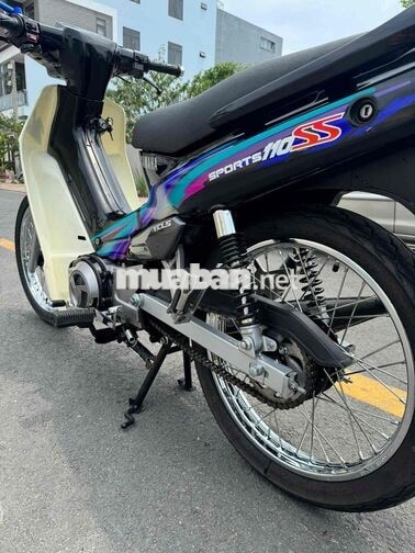 Yamaha YASS 110 Đen, Trắng