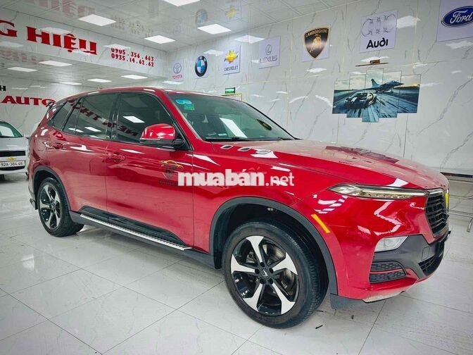 Vinfast Lux SA 2019 80000 km Đỏ