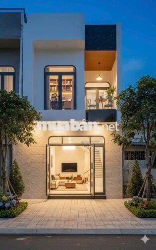 Nhà mới xây kế chợ trung tâm TP Tân Uyên