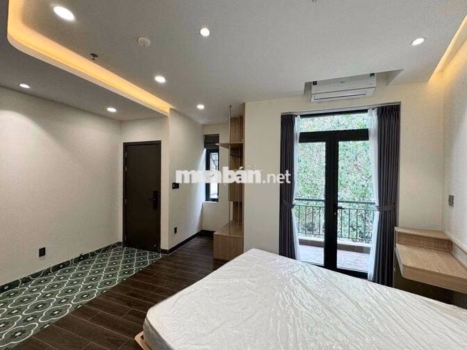 CHO THUÊ CĂN HỘ MỚI XÂY, FULL NỘI THẤT, BAN CÔNG NHƯ HÌNH