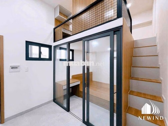 Duplex Gác cao 2m có 2 chổ ngủ Full Nội thất trống sẵn