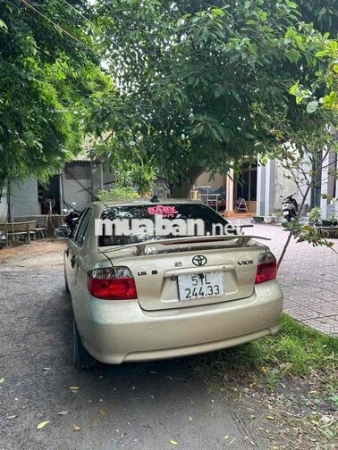 Toyota Vios G 2004 Vàng cát Số sàn