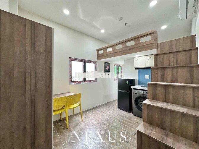 CHO THUÊ CĂN HỘ DỊCH VỤ MỚI XÂY FULL NỘI THẤT NGAY CÔNG VIÊN LÀNG HOA