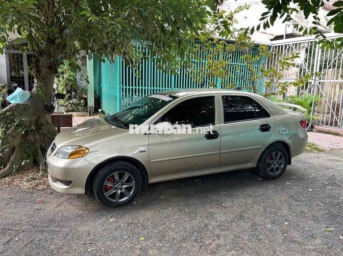 Toyota Vios G 2004 Vàng cát Số sàn