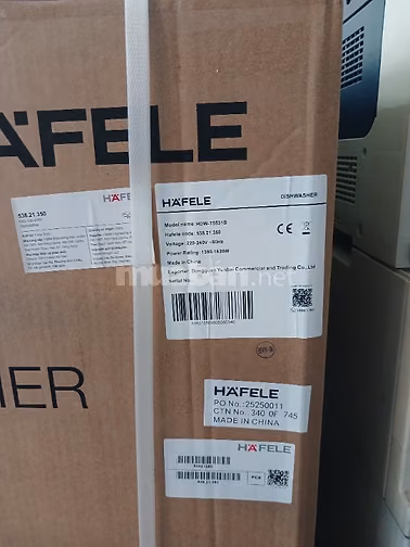 Bán máy rửa chén Hafele mới 100% chưa sử dụng