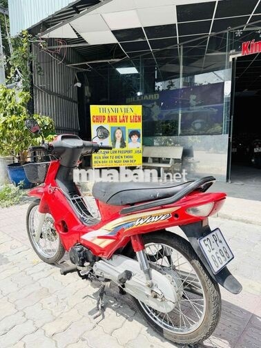 Wave Hàn Quốc 110 Đỏ 110cc Bstp