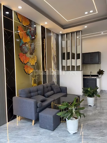 Nhà mới chính chủ 1T1L, 4x13,3pn, 930tr ngã 3 Mỹ hạnh, gần KCN Xuyên Á