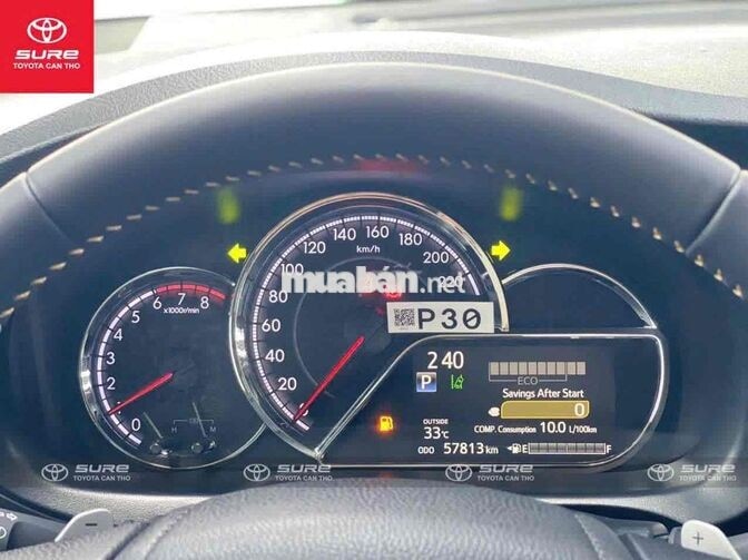 Toyota Vios G 2025 Trắng Tự động 57.000 km