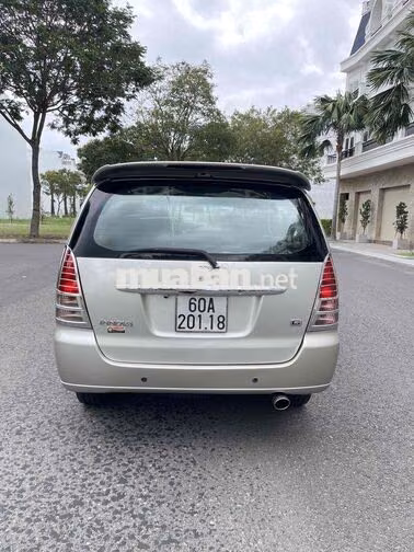 Toyota Innova G 2008 Bạc Số sàn 8 chổ