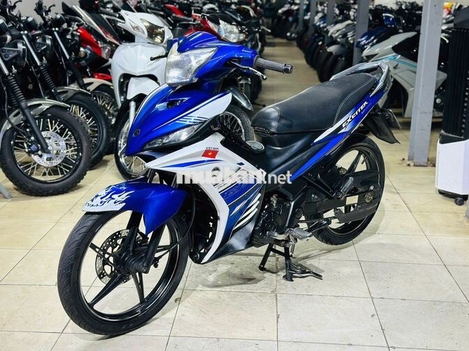 XE MÁY THỊNH PHÁT- EXCITER 135 TRẮNG XANH GP CHẤT