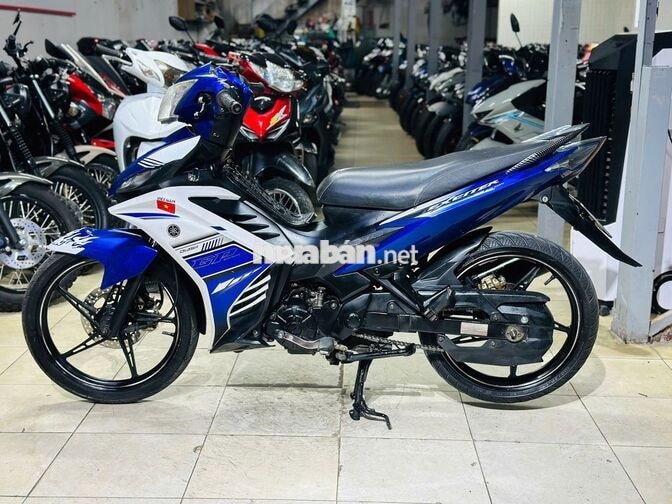 XE MÁY THỊNH PHÁT- EXCITER 135 TRẮNG XANH GP CHẤT