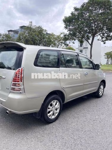 Toyota Innova G 2008 Bạc Số sàn 8 chổ