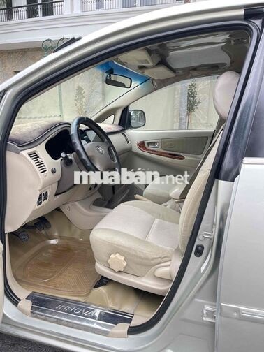 Toyota Innova G 2008 Bạc Số sàn 8 chổ