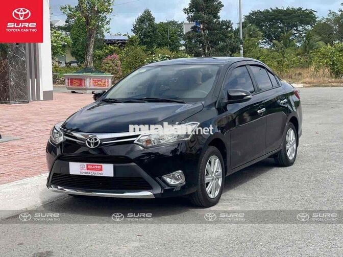 Toyota Vios E MT 2014 Đen 87.000km