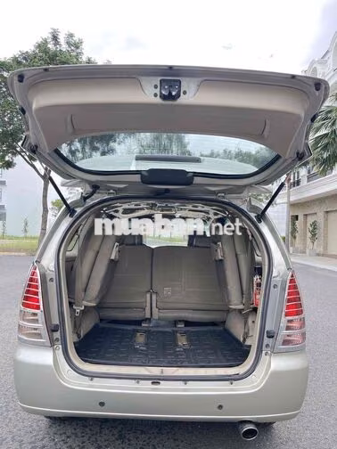 Toyota Innova G 2008 Bạc Số sàn 8 chổ