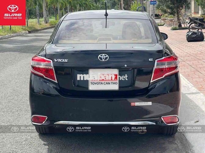 Toyota Vios E MT 2014 Đen 87.000km