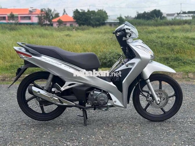Honda Future màu bạc hót máy zin biển 67