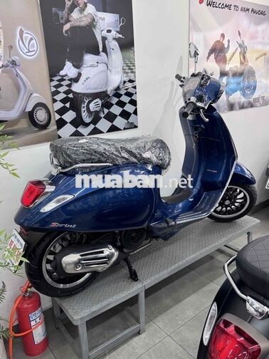 Vespa Sprint 125 ABS iGet 2024 Xanh coban