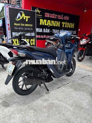 Honda Vision 2022 Tự động Smartkey Xanh