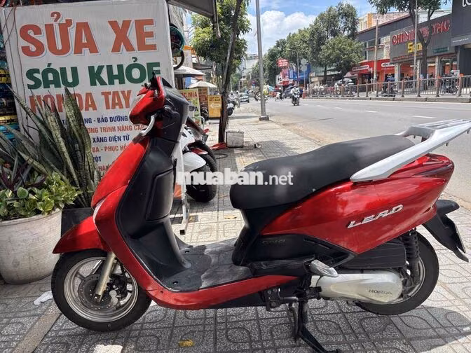Honda Lead 2010 Đỏ-Đen Xăng FI