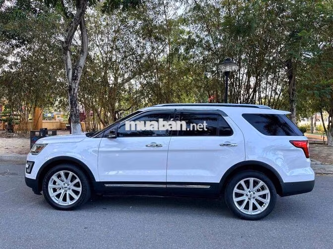 Ford Explorer 2.3 Ecoboost 2016 Trắng Mỹ