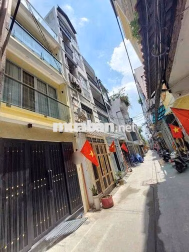Bán nhà Nguyễn Đình Chiểu Q3, 120m2, 5 tầng, hẻm 5m, nhỉnh 6 tỷ