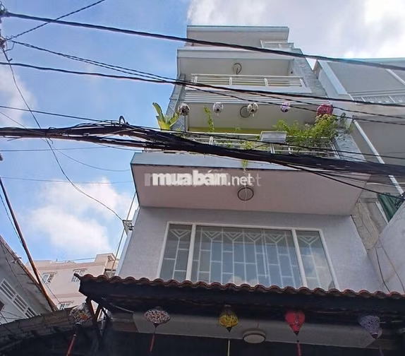 giảm nửa tỷ! nhà cao cửa rộng Lê Văn Sỹ Q3..40m2 5T, 9,999T