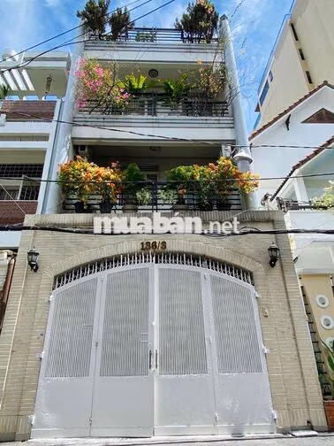 [VƯỜN CHUỐI] NHÀ 4 TẦNG 103 M2 - HẺM CỰC RỘNG ĐỦ 2 ÔTÔ TRÁNH NHAU