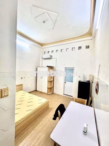 Nhà cho thuê 1 trệt có phòng bếp, 1PN full nội thất 