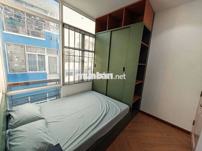 Cho thuê căn 1pn tách bếp cửa sổ máy giặt full nt Nguyễn Đình Chiểu Q3