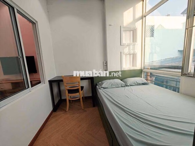 Cho thuê căn 1pn tách bếp cửa sổ máy giặt full nt Nguyễn Đình Chiểu Q3