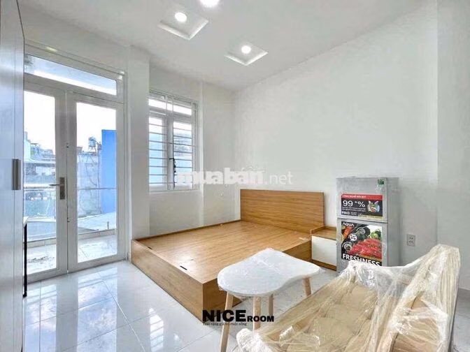 CHO THUÊ STUDIO ĐI BỘ FTU, HUTECH, GTVT, FULL NỘI THẤT CỬA SỔ ĐÓN NẮNG