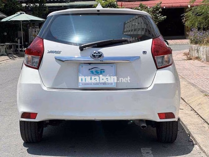 Toyota Yaris 1.5G 2017 Số tự động Trắng