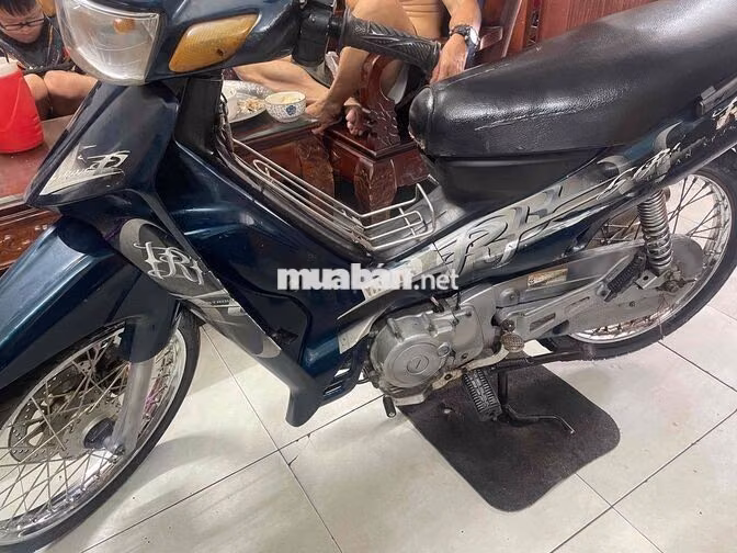 Xe số Yamaha Xanh đen