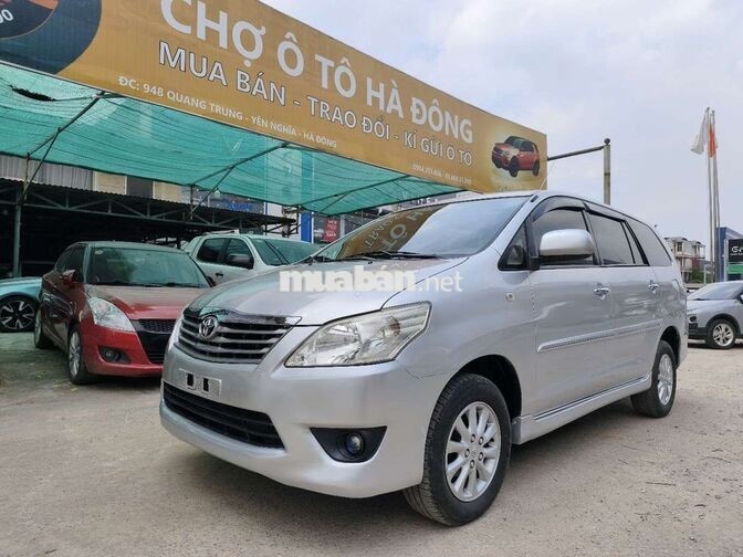 Toyota Innova G 2.0AT 2013 Bạc 120000 km