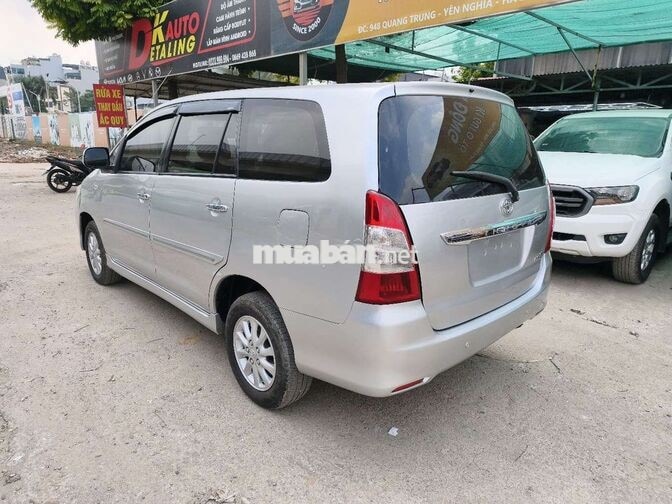 Toyota Innova G 2.0AT 2013 Bạc 120000 km